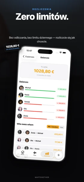Rozliczenia bez ograniczeń