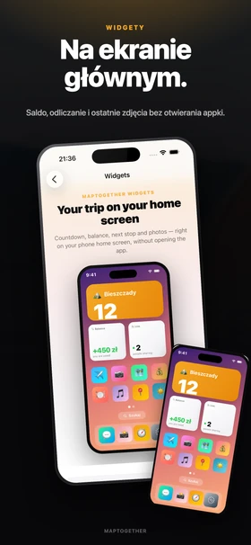 Widżety, Siri i Live Activities